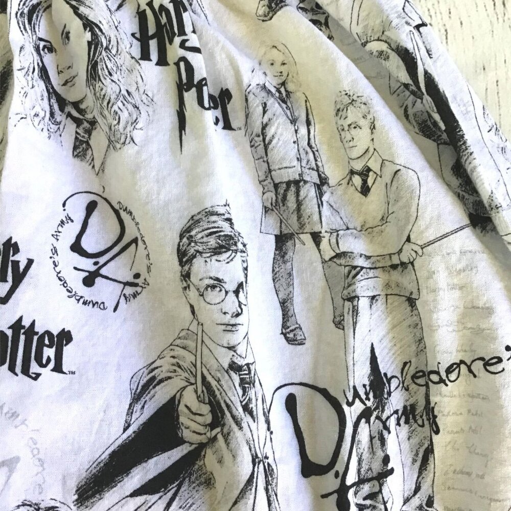 Handmade Harry Potter Skirt Women’s Small Dumbledore Army Print - Picture 5 of 9
